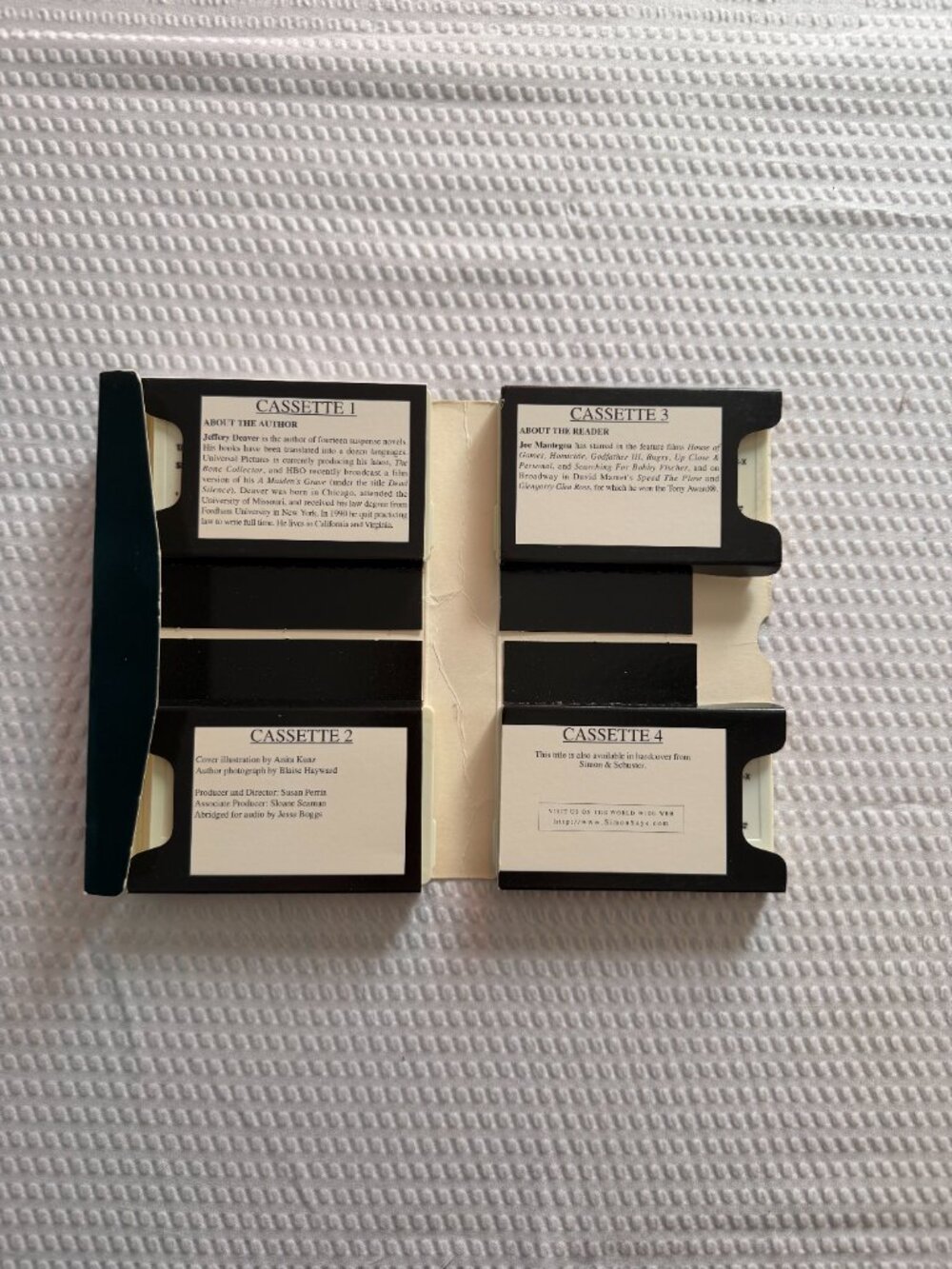 3 Books On Cassette – “Pleading Guilty”/”Guilt”/”The Coffin Dancer” - Picture 3 of 8